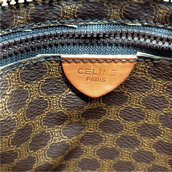 Vintage macadam Celine HUGE tote bag, RARE - Picture 7 of 9